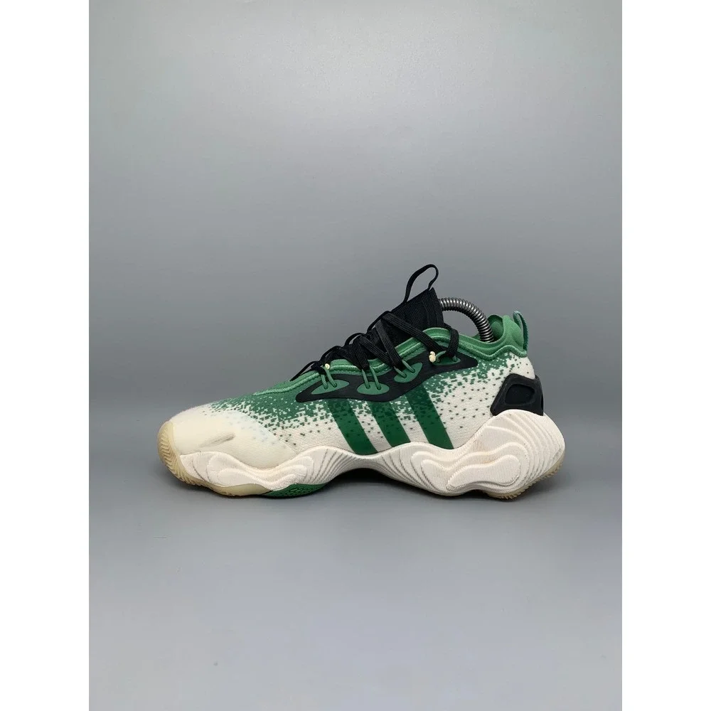 Adidas Trae Young 3 Green White Basketball Shoes IE7883 Men's Sz 6